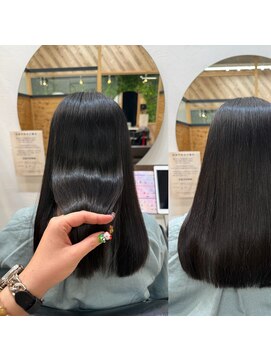 エヌ 北千住(N) 髪質改善カラー