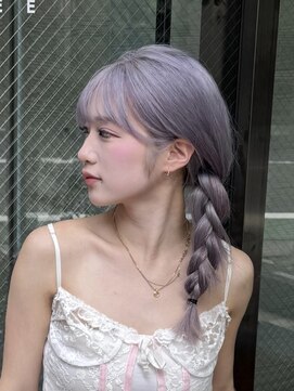 キャリ 渋谷(care) ホワイトブロンドラベンダー