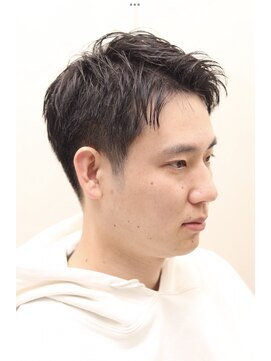 ヘアーアンドグルーミング ヨシザワインク(HAIR&GROOMING YOSHIZAWA Inc.) メンズカジュアル爽やかアップバングショートスタイル
