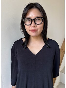 ハマモト ヤマ オオサカ(ハマモト Yama Osaka) 暗髪ストレート