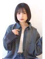 オーロ 塚口店(ORO)&nbsp;大人ボブダークアッシュカラー