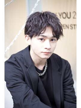 ヴェイン 渋谷(vain) 濡れ感スパイラル髪型束感渋谷メンズ