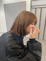 ローレンアオ(LOREN AO)&nbsp;くびれヘア/アプリコットオレンジ/夏のヘアアレンジ/栄矢場