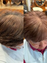 【YUITO】白髪ぼかしハイライト コントラストハイライト