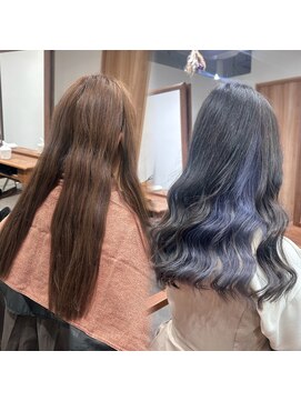 リブ バイ ボクノ(Liv by bokuno) インナーカラーラベンダー