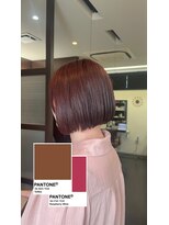 ヘアーアンドエステ サニープレイス(Hair&Esthe Sunny Place)&nbsp;自然光で透けるピンクブラウン◎