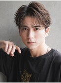 マッシュ短髪ツーブロックモテる束感モテ髪イケメン黒髪ビジネス
