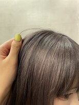 ニール 名古屋 伏見 丸の内(NEELU)&nbsp;【anzu】やわらかラベンダーグレージュ