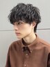 メンズカット＋波巻きパーマ￥14000→￥10000［men's/メンズパーマ/名駅］