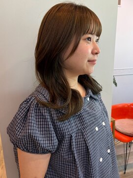 アトリエ タキ(atelier.taki) オリーブアッシュ 髪質改善カラー くびれヘア 垂水 20代 30代
