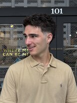 WEST END BARBER SHOP OMACHI SENDAI【ウエストエンド】&nbsp;【RIO】ショートマレット/バーストフェード