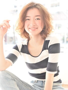 ケーツー心斎橋 クイーンズガーデン バイ ケーツー(K two QUEEN'S GARDEN by K two) おしゃカジュウェーブボブディ/心斎橋&難波&なんば