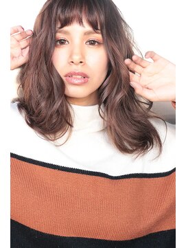 ヘアサロンエム 大宮東口(HAIR SALON M) とろみベージュｘショートバング