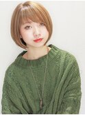 小顔効果抜群！ノーブルボブ
