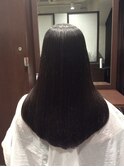 【縮毛】矯正ストレート ロング