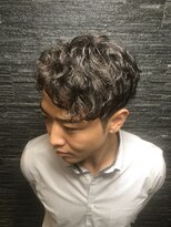 ヒロギンザ 青山店(HIRO GINZA)&nbsp;ツーブロックパーマスタイル