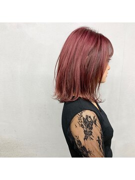 タグ(#tag) #ピンクバイオレットセクションカラー