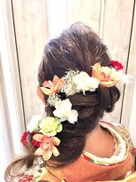 きものサロンティファニー&nbsp;振袖ヘア