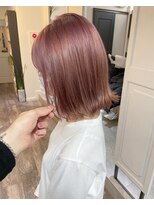 リンドトウキョウ ウメダ(LINDO TOKYO)&nbsp;ピンクベージュ　ブリーチ1回～