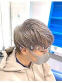 メンズグレージュ