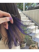 ダブル(W)&nbsp;【hair salon W】インナーパープル