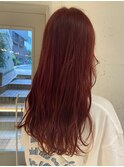 ロング×レッド