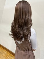 TJ天気予報 1mm江南店 髪質改善水素カラー/ダークブラウン/ハイライト