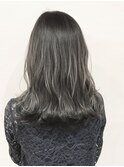 《sheer/大黒》#ダークグレージュ#ブリーチなし#ダブルカラー