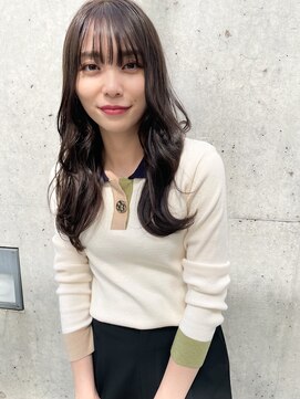 ソワリー 栄(THOiRY) THOiRY【女性らしい柔らかヘア】似合わせ小顔艶髪ゆる巻きロング