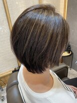 ロエ 平尾山荘(loe)&nbsp;【脱白髪ハイライト】ハイライト×ショート／平尾/高宮