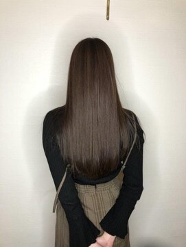 ルッソカナン(Lusso canaan) 髪質改善トリートメント×つやっとアッシュカラー/30代40代50代