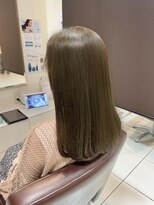 ジャストヘア ルッチェ(just hair Ruche) オリーブベージュカラーで柔らかい雰囲気に♪［戸塚］