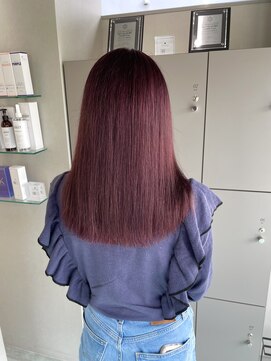 エイト 沖縄豊崎店(EIGHT toyosaki) 【EIGHT 豊崎】お客様スタイル_フルブリーチ×ワインレッド