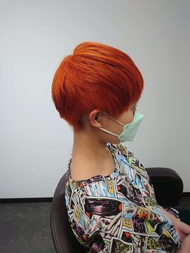 アヤメ(ayame) ハイトーン_ケアブリーチ_オレンジ【東久留米5】