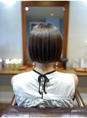 髪質改善Tr縮毛矯正+パーソナルカット(ミニボブ)