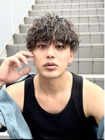 アソビ 表参道(ASOBI) ツイストスパイラルパーマ マッシュ