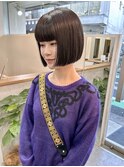 ミニボブ/ブラントカット/ボブカット/ストレートボブ◎下北沢