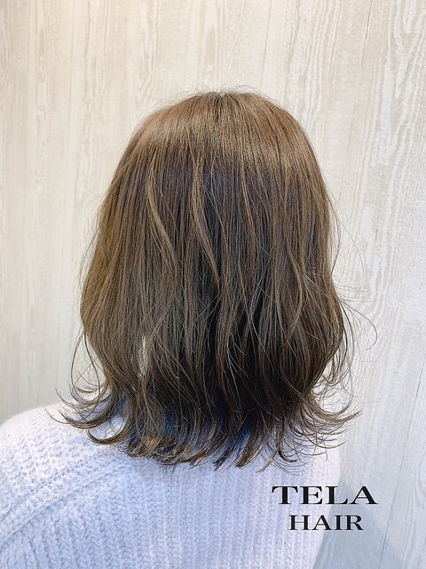 立体感のあるゆる巻きエアリーウェーブ♪【TELA HAIR光が丘】