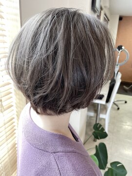 ヘアーサロン デペント(HAIR SALON Depend) アンブレラカラー　グレージュ