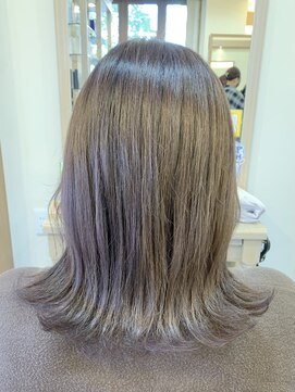 アルターリール(aL ter Rire) 切りっぱなしボブ/エアリーロング/美髪/ピンクブラウン/福原遼華