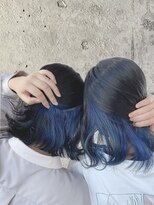 ヘアーデザイン グランツ 平成店(hair design Granz) インナーブルー