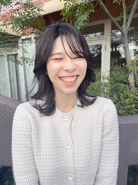 トップヘアー 玉島店(TOP HAIR) 《TOPHAIR 玉島店/ ぱん》くびれボブ×グレージュ