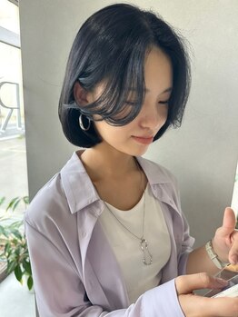 グリッターエッセンシャル(Gritter essential)の写真/大人女性に人気!大人ショートボブや似合わせStyleもお任せ◎上質空間で、髪のお悩みを解決に導きます。