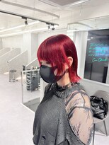 ファイブバイジエクト 堀江(FIVE by The Ect)&nbsp;レッドボブ