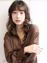 アイビー 吉祥寺(aivee)&nbsp;〈aivee〉セミディパーマ×ロングレイヤー×グレージュアッシュ