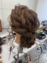 グリームバイフォルテ 藤枝(gream by FORTE)&nbsp;ヘアアレンジ/ヘアセット/シニヨン/夏のヘアアレンジ