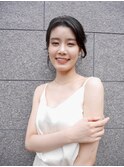 ヘアアレンジ/ヘアセット『有海一生』/バング/前髪あり