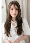 ミストバングレイヤーカットエアリーロングZ北浦和20代30代40代