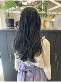 グレージュ/透明感カラー/レイヤーカット/韓国/越谷