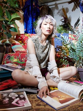 リブロ 三軒茶屋(LIBRO) 30代40代アンブレラカラーこなれミディイメチェン韓国レイヤー